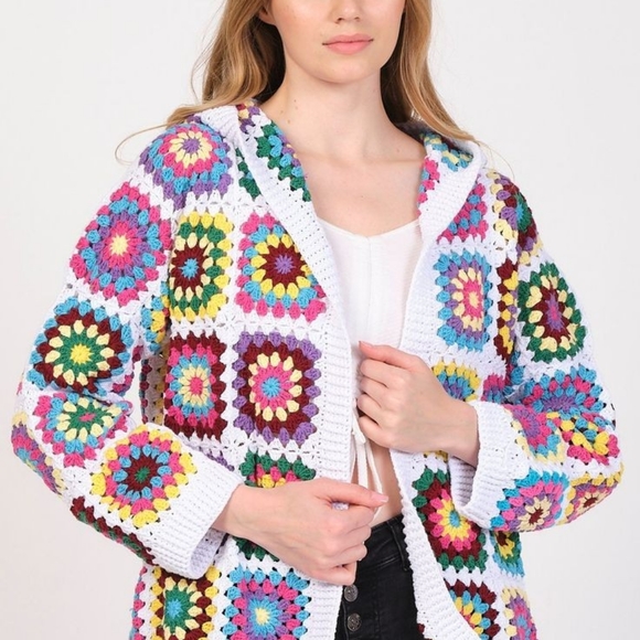 Granny square cardigan - Picture 7 of 10